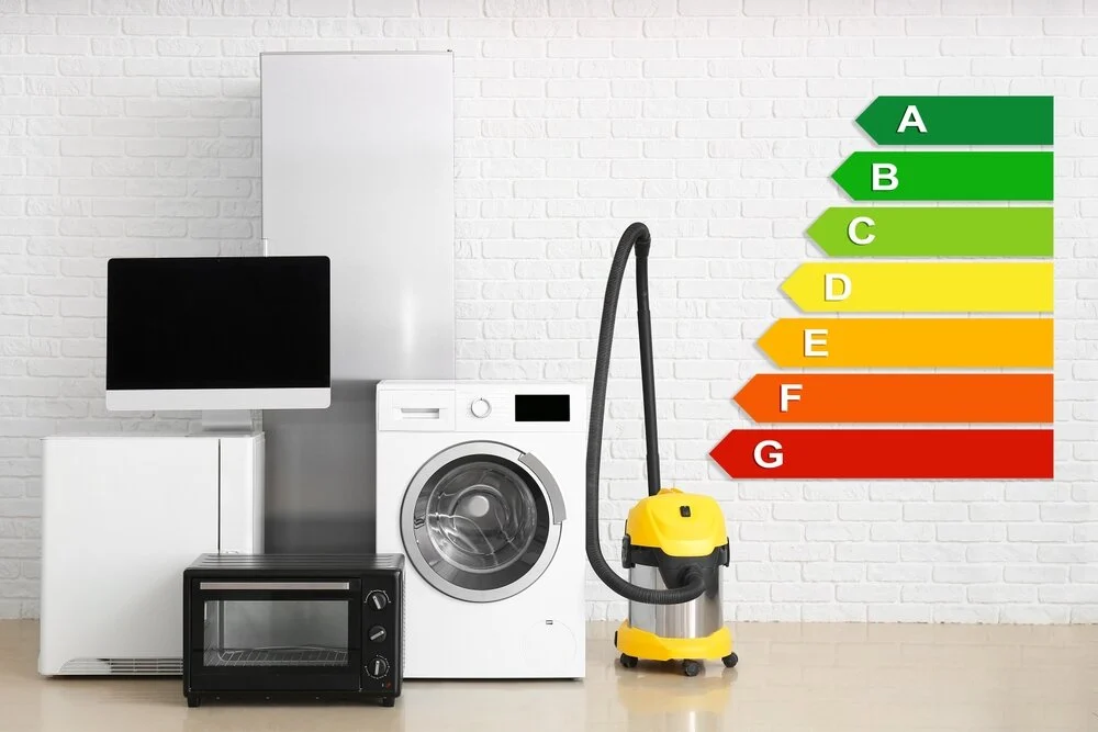 省エネ家電：最新の冷蔵庫、エアコン、洗濯機